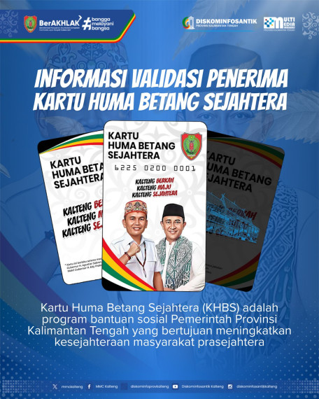 Gambar INFORMASI CEK VALIDASI PENERIMA KARTU HUMA BETANG SEJAHTERA