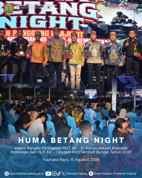 Gambar Huma Betang Night Dalam Rangka Peringatan HUT Ke - 81 Kemerdekaan Republik Indonesia dan HUT Ke - 1 Kodam XXII/Tambun Bungai Tahun 2026