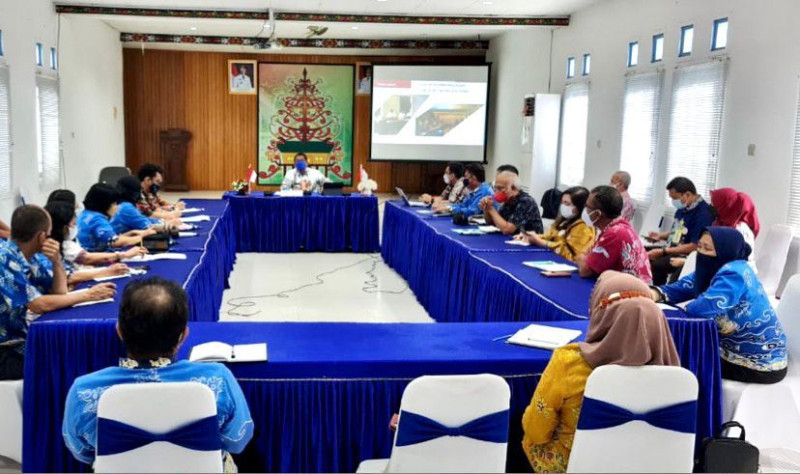Gambar Kadislutkan Prov. Kalteng Pimpin Rapat Tindak Lanjut Rakor Pengembangan Perekonomian Kalteng