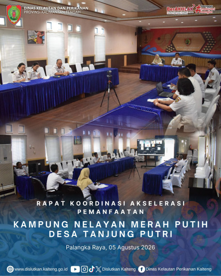 Gambar Rapat Koordinasi Akselerasi Pemanfaatan Kampung Nelayan Merah Putih Desa Tanjung Putri