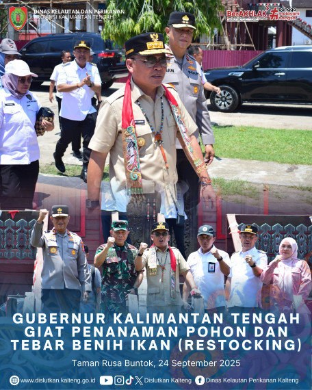 Gambar PENANAMAN POHON DAN RESTOCKING BENIH IKAN LOKAL