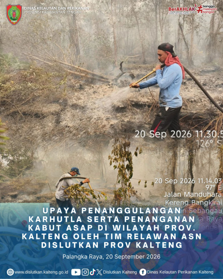 Gambar ASN DISLUTKAN KALTENG PEDULI KARHUTLA 20 September 2026