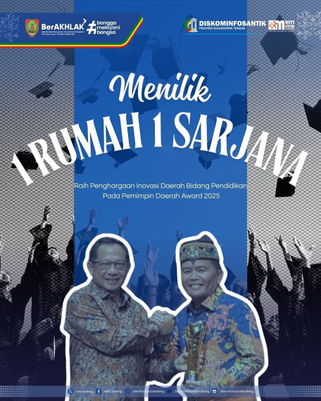 Gambar Program “1 Rumah 1 Sarjana” bukan sekadar slogan