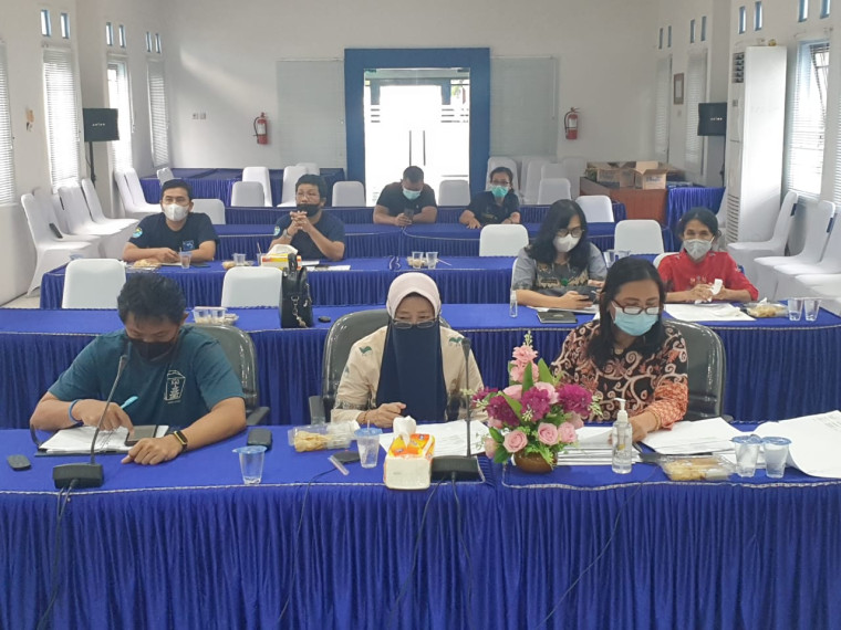 Gambar Dislutkan Prov. Kalteng Mengikuti Desk Musrenbang Prov. Kalteng Tahun 2021