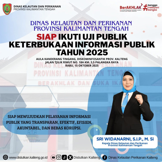 Gambar Dislutkan Prov. Kalteng  𝗦𝗜𝗔𝗣 Ikuti Uji Publik  Keterbukaan Informasi Publik Tahun 2025