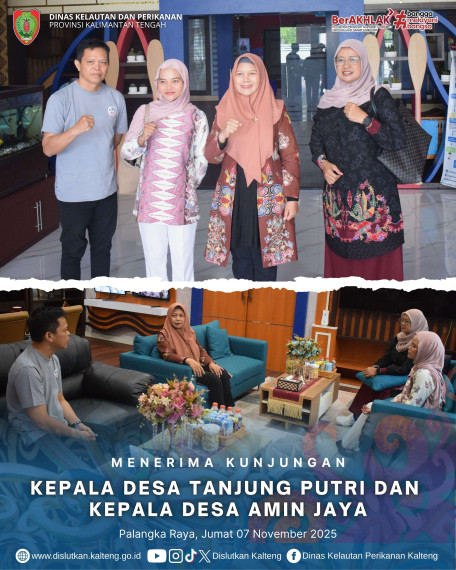 Gambar Menerima Kunjungan dari Kepala Desa Tanjung Putri dan Kepala Desa Amin Jaya