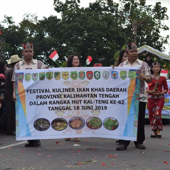 Gambar Festival Kuliner Ikan Khas Unggulan Daerah Kalimantan Tengah Tahun 2019