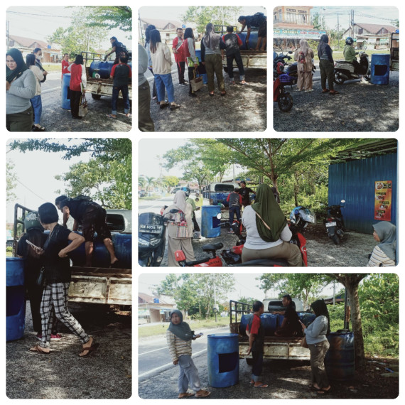 Gambar Dislutkan Prov. Kalteng melaksanakan kegiatan pasar penyeimbang yg dilaksanakan di jalan hiu putih induk km 7 cilik riwut sebelah SDN bukit tunggal 5, Jumat (13/12/2024)