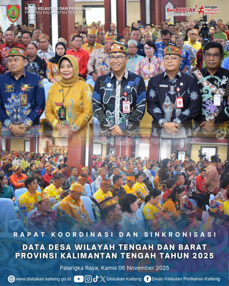 Gambar Rapat Koordinasi dan Sinkronisasi Data Desa Wilayah Tengah dan Barat Provinsi Kalimantan Tengah Tahun 2025
