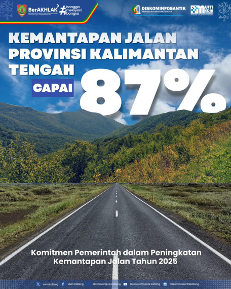 Gambar Kemantapan Jalan Provinsi di Kalimantan Tengah Terus Meningkat!