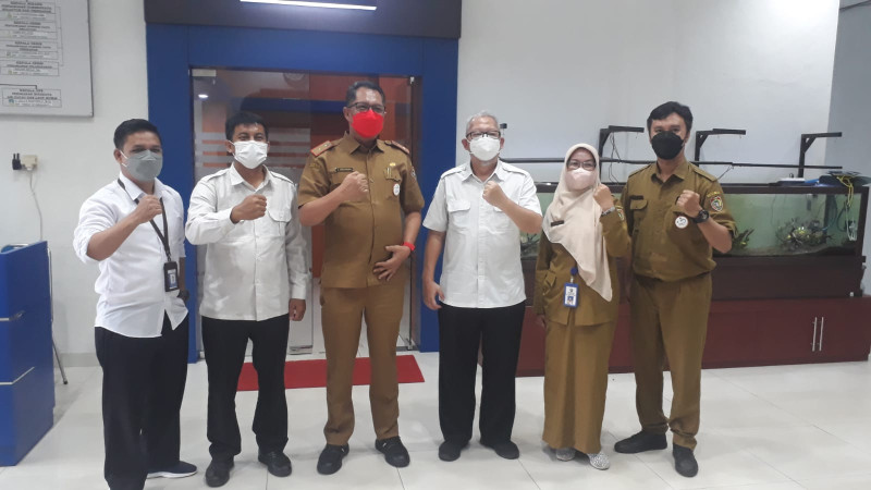 Gambar Dislutkan Prov. Kalteng Terima Kunjungan Kepala BPSPL Pontianak