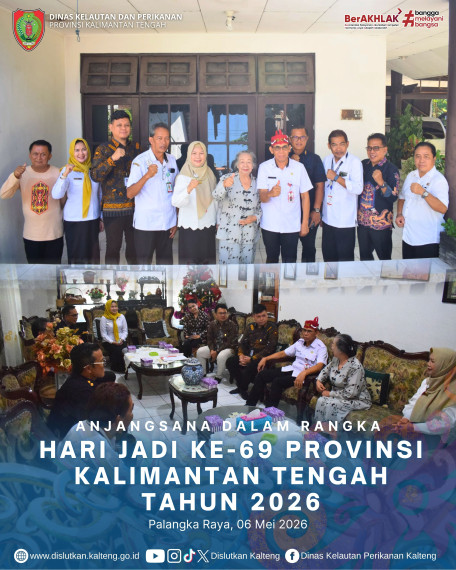 Gambar Anjangsana dalam rangka Hari Jadi Ke-69 Provinsi Kalimantan Tengah Tahun 2026