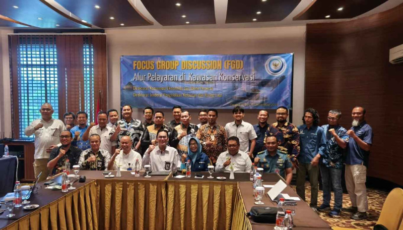 Gambar Dislutkan Kalteng Bahas Keberlanjutan Ekosistem Laut di Kawasan Konservasi Tanjung Keluang