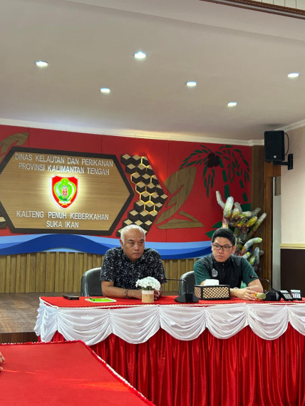 Gambar Tindak Lanjut PKS, Dislutkan Prov. Kalteng Bersama UGM Observasi Lapang Ekspor Produk Perikanan