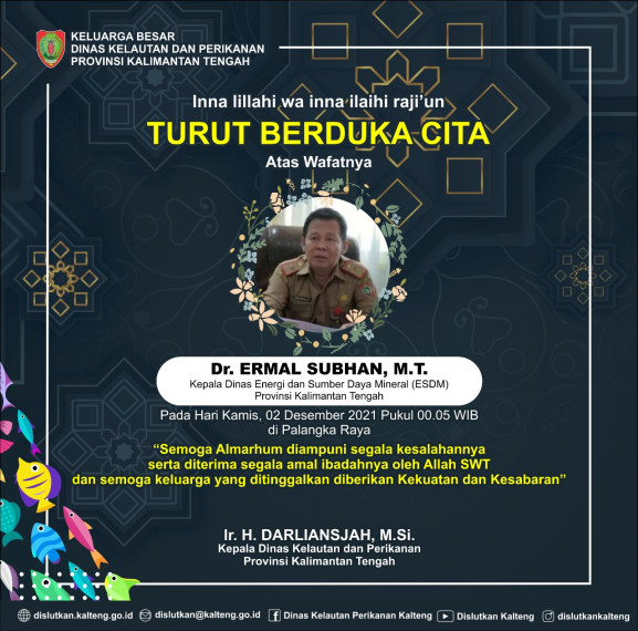 Gambar Turut Berduka Cita Atas Berpulangnya Dr. ERMAL SUBHAN, M.T.