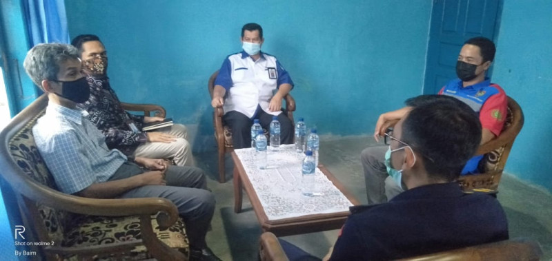 Gambar Kunjungan Balai Monitor Spektrum Frekuensi Kelas II Palangka Raya ke UPT. PP Kumai