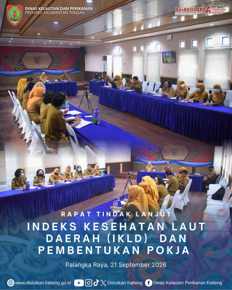 Gambar Rapat Tindak Lanjut Indeks Kesehatan Laut Daerah (IKLD)  dan Pembentukan POKJA