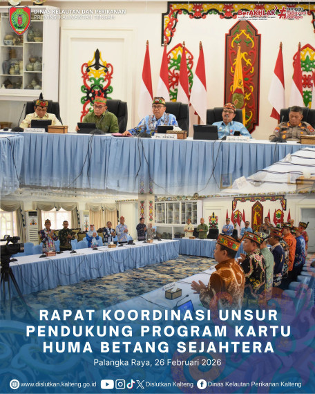 Gambar Rapat Koordinasi Unsur Pendukung Program Kartu Huma Betang Sejahtera