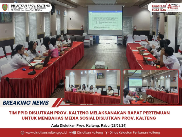 Gambar Rapat PPID Dislutkan Kalteng 28/8/2024