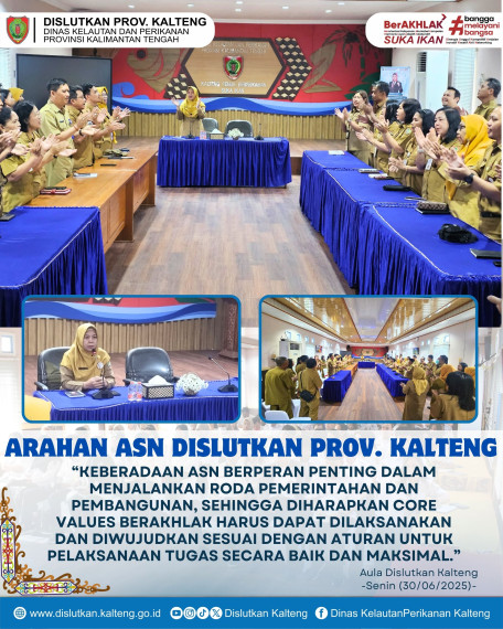 Gambar Arahan ASN Dislutkan Prov. Kalteng