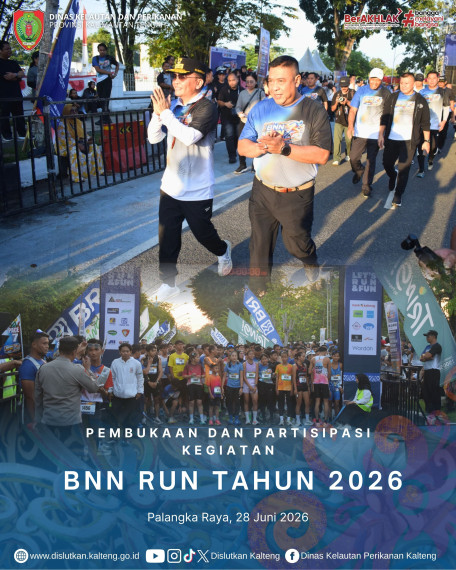 Gambar Pembukaan dan Partisipasi Kegiatan BNN Run Tahun 2026