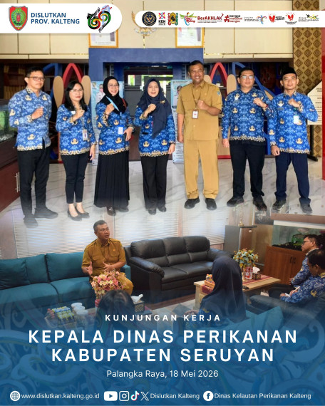 Gambar Kunjungan Kerja Kepala Dinas Perikanan Kabupaten Seruyan