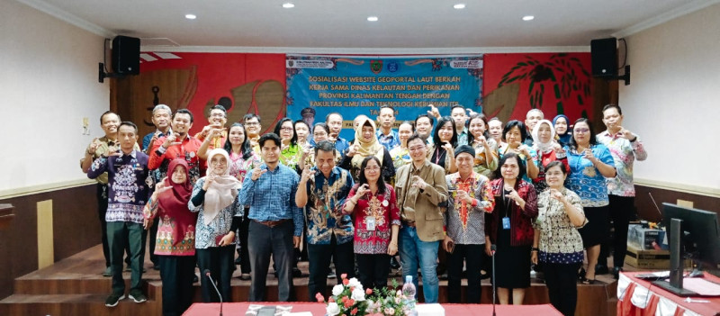 Gambar Dislutkan Prov. Kalteng Selenggarakan Sosialisasi Website Geoportal Laut Berkah Kerja Sama dengan Fakultas Ilmu dan Teknologi Kebumian ITB