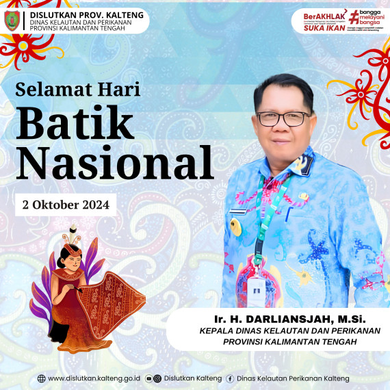Gambar Selamat Hari Batik Nasional 2 Oktober 2024