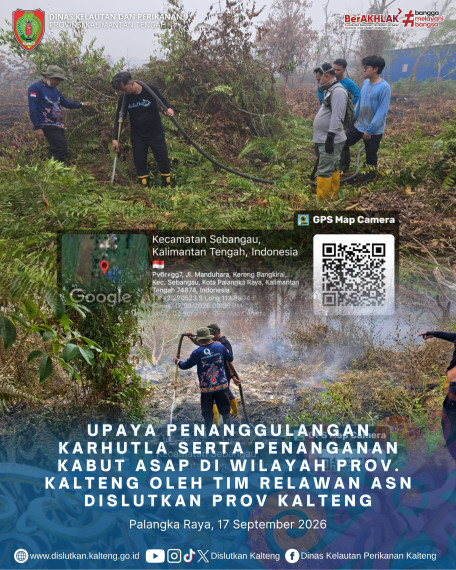 Gambar ASN DISLUTKAN KALTENG PEDULI KARHUTLA 17 September 2026