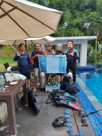 Gambar ASN Dislutkan Kalteng tingkatkan kapasitas teknis dengan pelatihan penyelaman