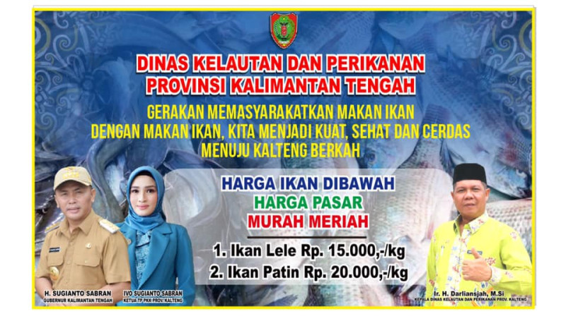 Gambar Gerakan Memasyarakatkan Makan IKan di CFD Bunbes Palangka Raya