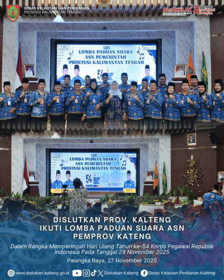 Gambar DISLUTKAN PROV. KALTENG IKUTI LOMBA PADUAN SUARA ASN PEMPROV KALTENG
