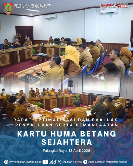 Gambar Rapat optimalisasi dan evaluasi penyaluran serta pemanfaatan Kartu Huma Betang Sejahtera