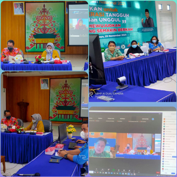 Gambar Kadislutkan Pimpin Rapat Koordinasi Peningkatan Sinergitas Pengawasan Sumber Daya Kelautan dan Perikanan Se-Kalimantan Tengah