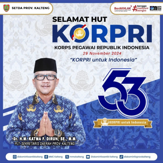 Gambar Selamat HUT ke-53 KORPRI