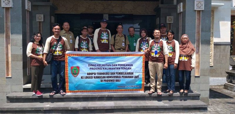 Gambar Adopsi Teknologi dan Pembelajaran ke Lokasi Kawasan Konservasi, Provinsi Bali.
