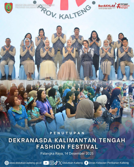 Gambar Penutupan Dekranasda Kalimantan Tengah Fashion Festival