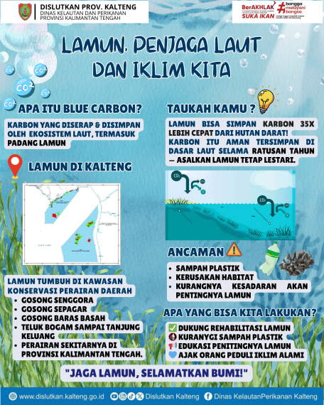 Gambar LAMUN : Penjaga Laut dan Iklim Kita