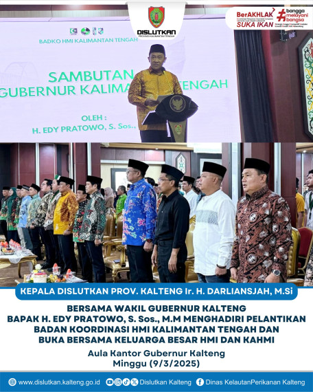 Gambar Pelantikan Badan Koordinasi HMI Kalimantan Tengah dan Buka Bersama Keluarga Besar HMI dan KAHMI