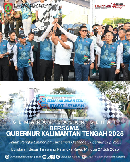 Gambar SEMARAK JALAN SEHAT BERSAMA GUBERNUR KALIMANTAN TENGAH 2025