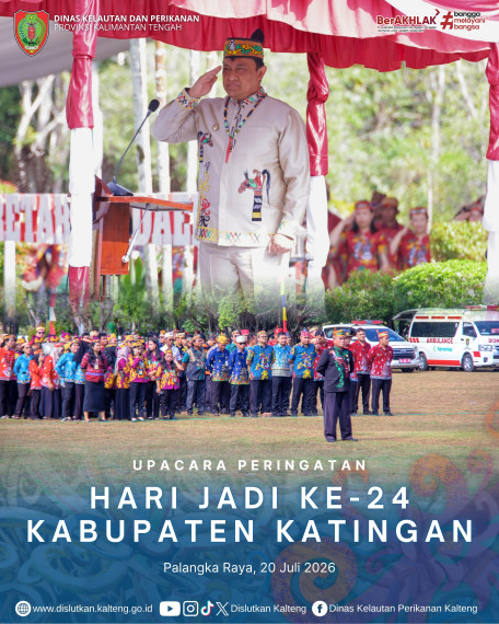 Gambar Upacara Peringatan Hari Jadi Ke - 24 Kabupaten Katingan