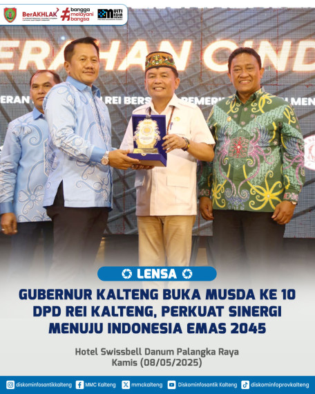 Gambar Musyawarah Daerah (Musda) ke-10 DPD REI Kalimantan Tengah resmi dibuka oleh Gubernur H. Agustiar Sabran di Hotel Swissbell Danum, Palangka Raya, Kamis (8/5/2025)