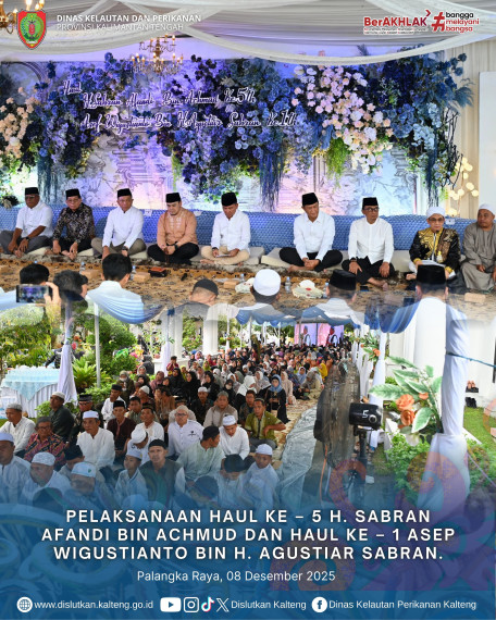 Gambar Haul Ke-5 H. Sabran Afandi Bin Achmud dan Haul Ke-1 Asep Wigustianto Bin H. Agustiar Sabran
