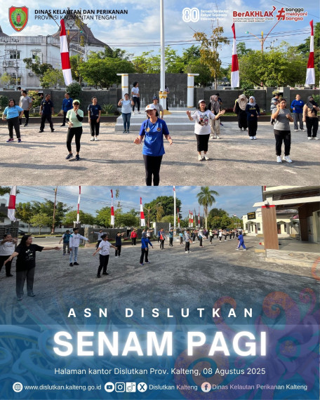 Gambar ASN DISLUTKAN SENAM PAGI