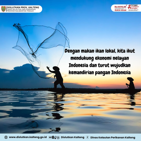 Gambar Mari Wujudkan Kemandirian Pangan Indonesia dengan Makan Ikan Lokal