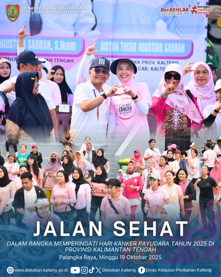 Gambar Jalan Sehat Dalam Rangka Memperingati Hari Kanker Payudara Tahun 2025