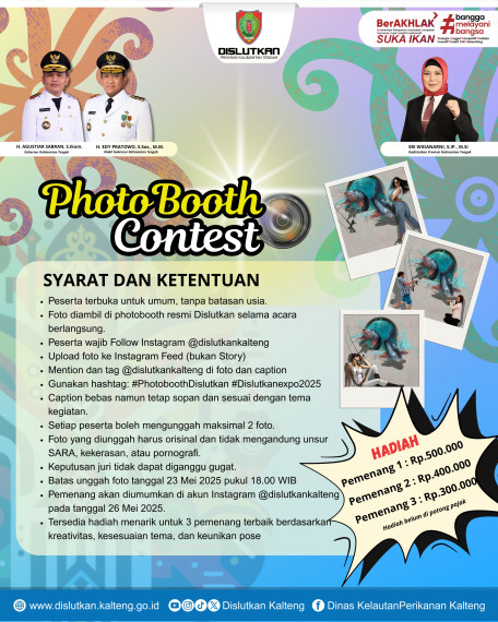 Gambar Photobooth Dislutkan dalam Kalteng Expo 2025
