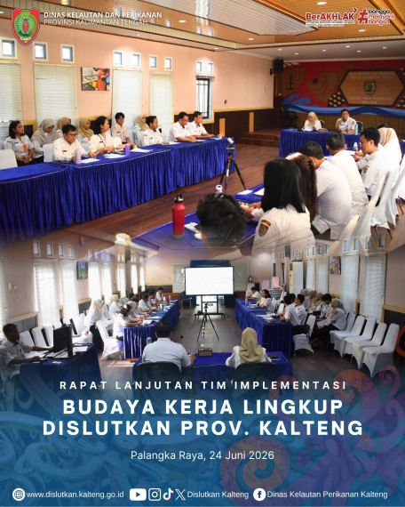Gambar Rapat Lanjutan Tim Implementasi Budaya Kerja Lingkup Dislutkan Prov. Kalteng