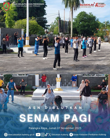 Gambar SENAM PAGI ASN DISLUTKAN, JUMAT 07 NOVEMBER 2025