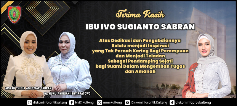 Gambar Terima kasih Ny. Ivo Sugianto Sabran